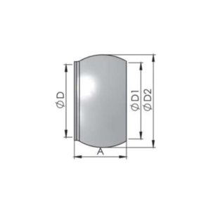 MILLER MALE WELDON GALVANIZED