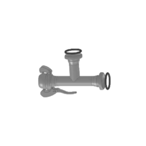 BAUER TYPE T JOINT FEMALE BRANCH GALVANIZED