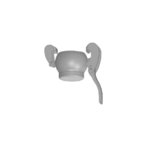 BAUER TYPE MALE END CAP GALVANIZED