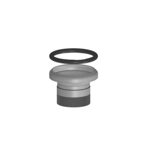 BAUER FEMALE WITH THREADED END GALVANIZED