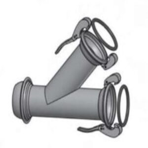 M TYPE Y JOINT FEMALE BRANCH GALVANZIED